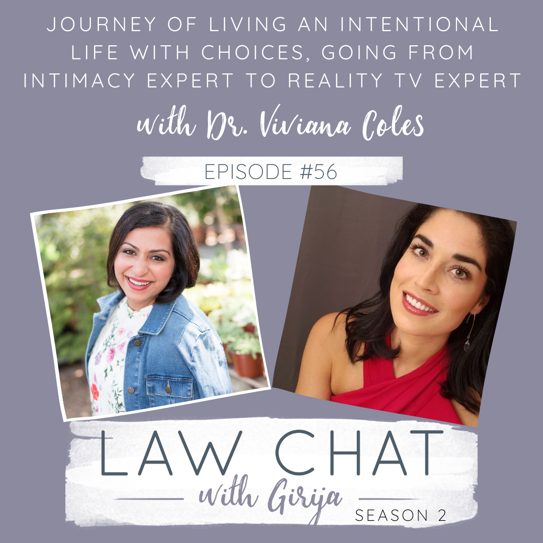 Episode 56 - Journey of Living an Intentional Life: Going From Intimacy Expert to Reality TV Expert with Dr. Viviana Coles