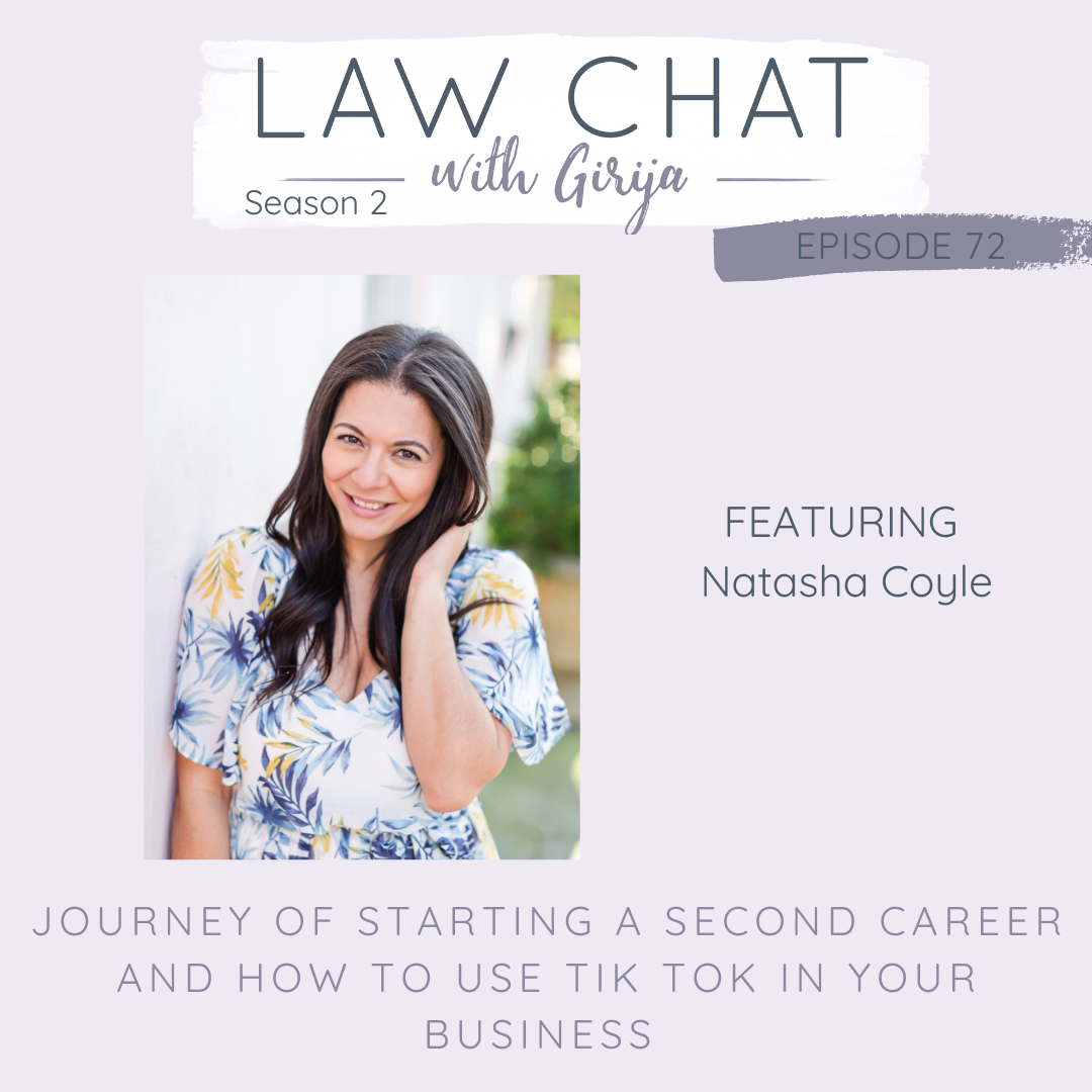 Episode 72 - Journey of starting a second career and how to use Tik Tok in your business 