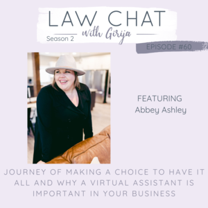 Episode 60 Journey of Making a Choice to have it all and How a Virtual Assitant can Help in your business