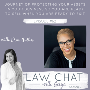 Episode 62 Journey of Protecting Your Assets in Your Business to Sell Easily When You are Ready to Exit 