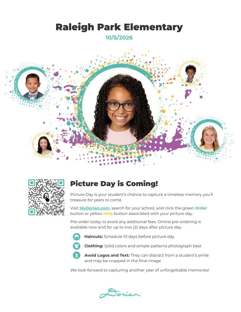 Picture Day is October 5th