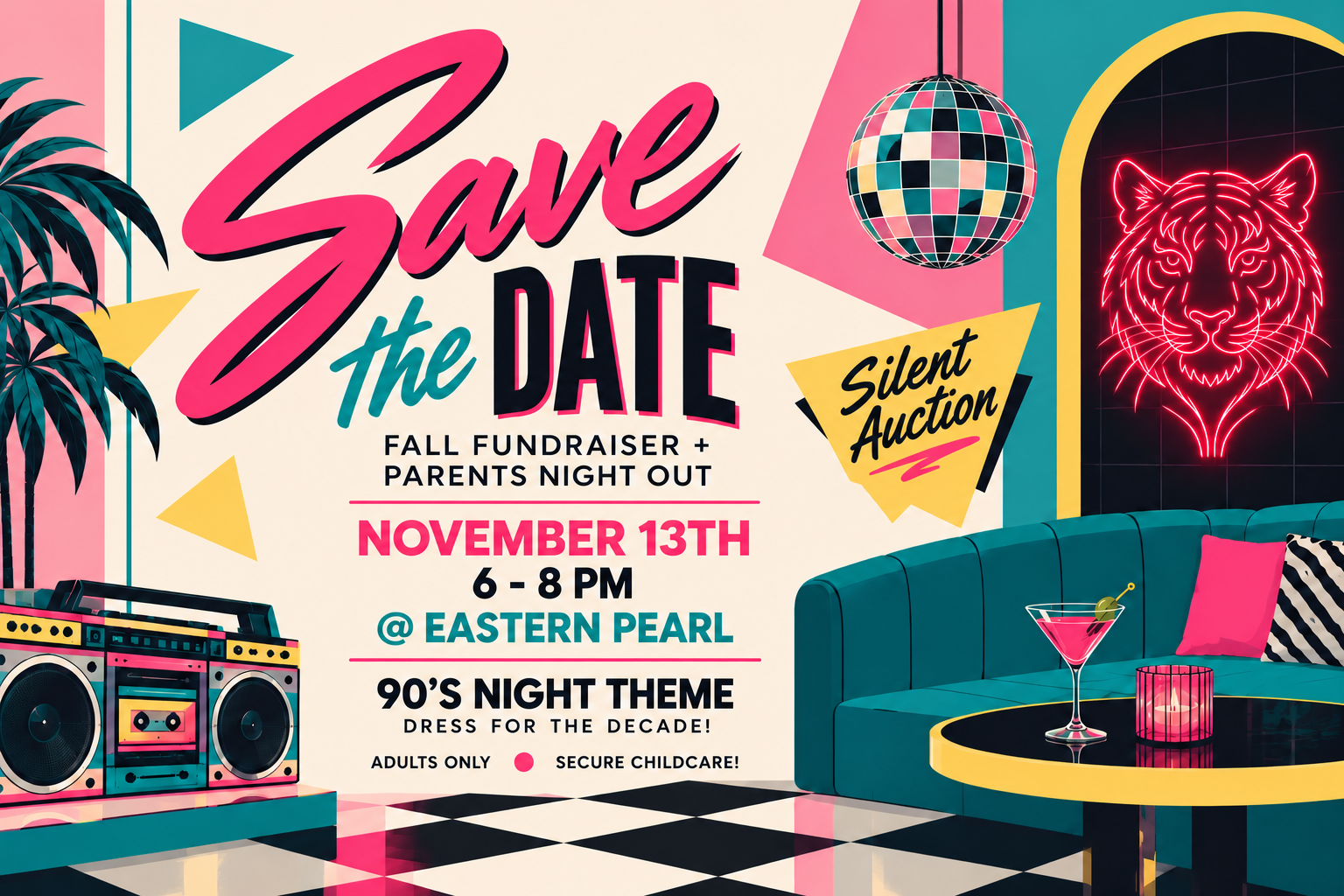 Fall Fundraiser + Parents Night Out