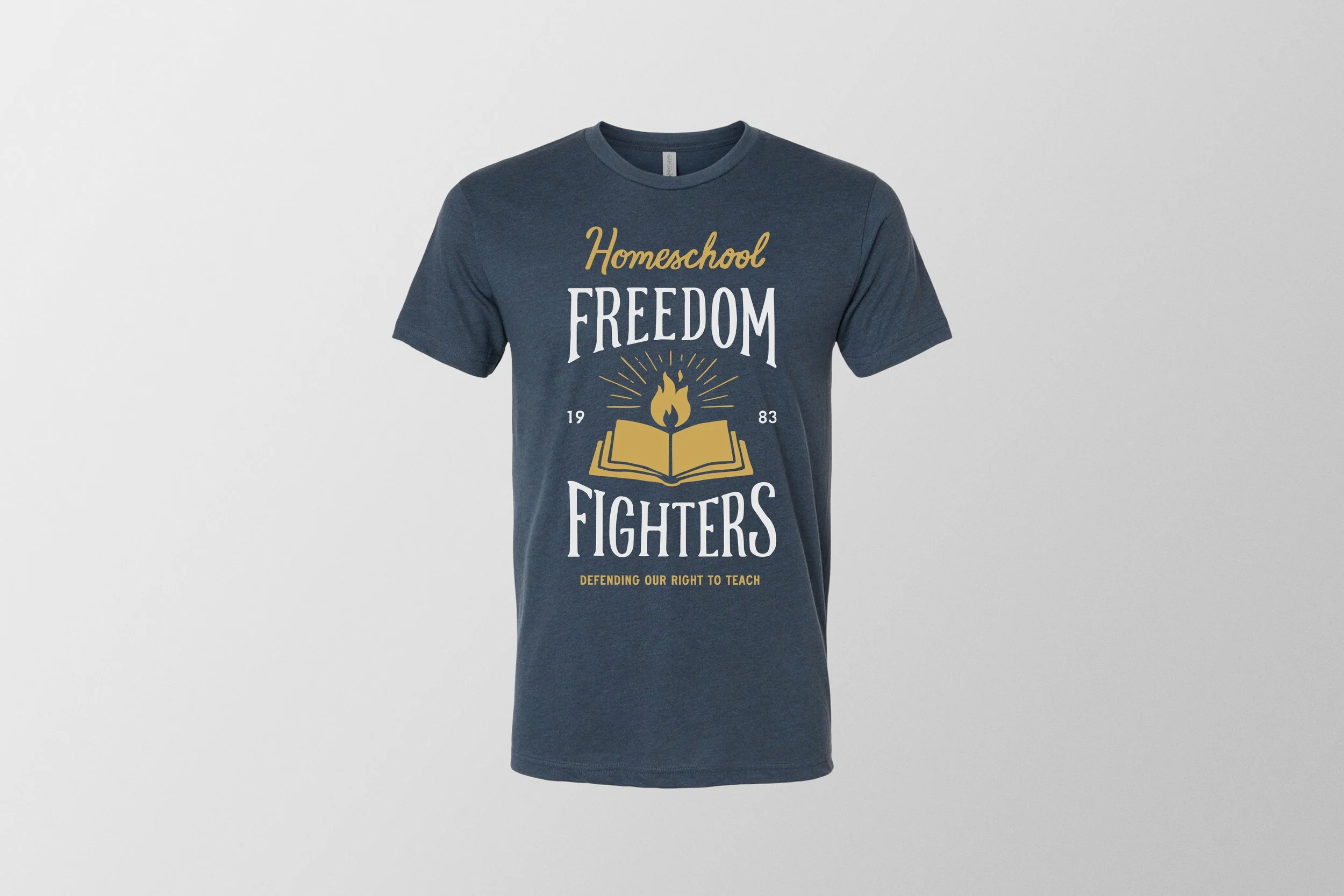 "Homeschool Freedom Fighters" | Apparel Project for Big Sky Life Books