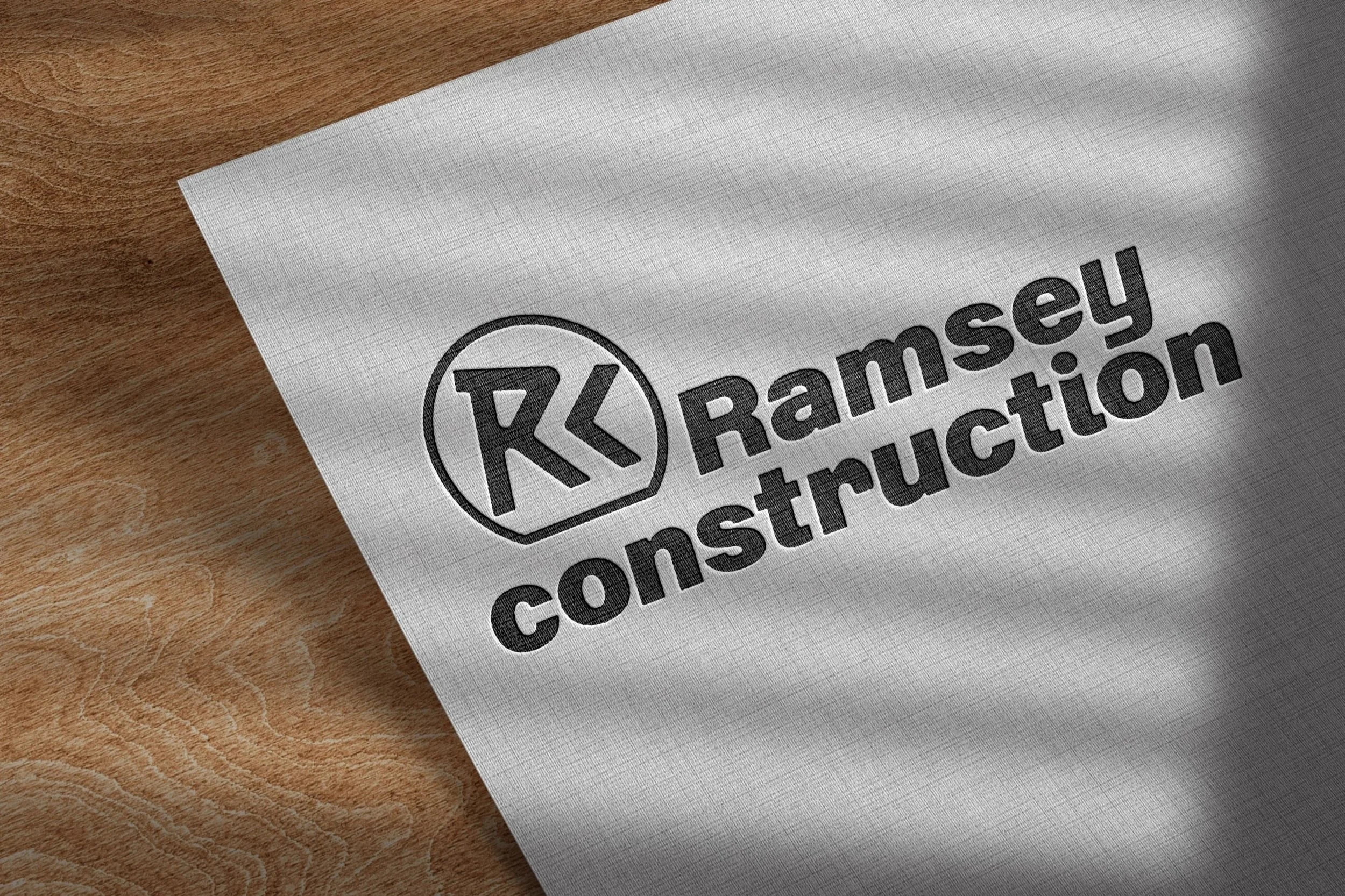 Introducing a dynamic logo crafted specifically for the Ramsey Construction enterprise! This striking design embodies the strength and innovation that the company stands for, making it a perfect representation of their commitment to quality and excel