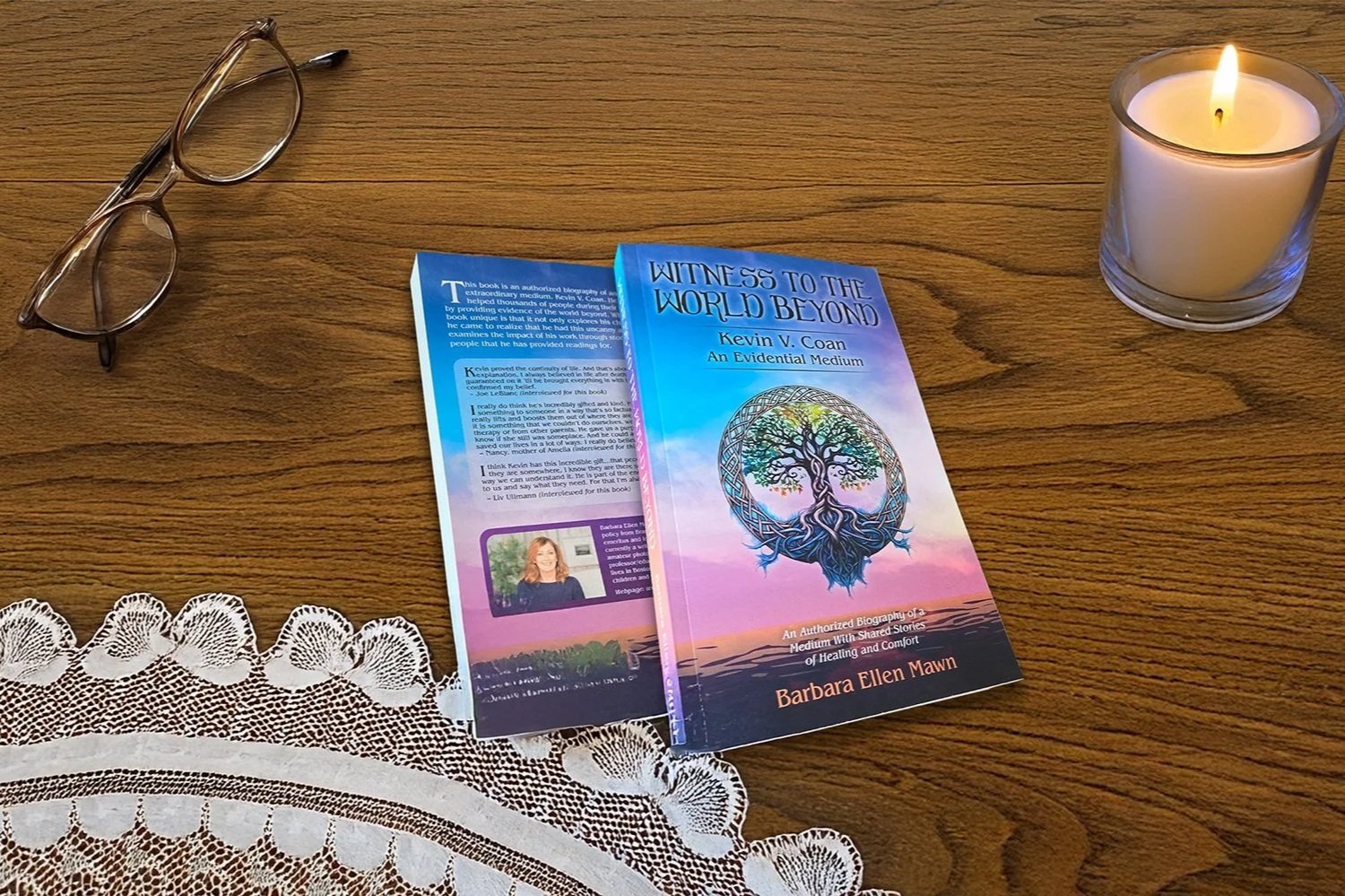 Unveiling the captivating book cover for "Witness to the World Beyond," crafted by the talented author Barbara Mawn. Prepare to embark on a journey that transcends the ordinary!