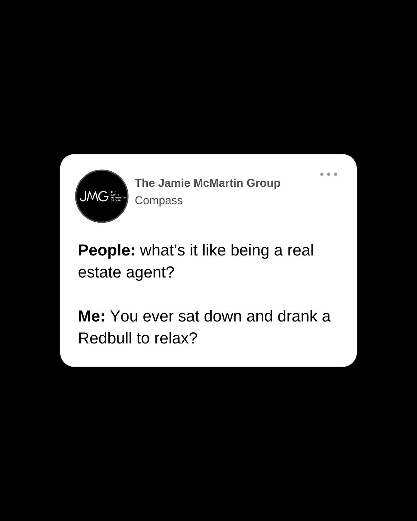This industry is all gas and no breaks, but we wouldn&rsquo;t trade it for anything! 🥰⁠
.⁠
.⁠
#HoustonRealtor #HoustonRealEstate #HoustonRealEstateGroup #CompassGroup #CompassHouston #HoustonRealEstateExperts #HoustonHomesForSale #RealtorHumor #Real