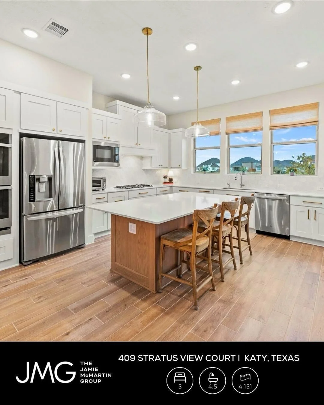 Imagine waking up every morning to breathtaking lake views, sunlight pouring through a wall of windows, and a home designed for both comfort and style.

With 5 bedrooms (2 downstairs), 4.5 baths, a chef&rsquo;s kitchen, a game room, and a media room,