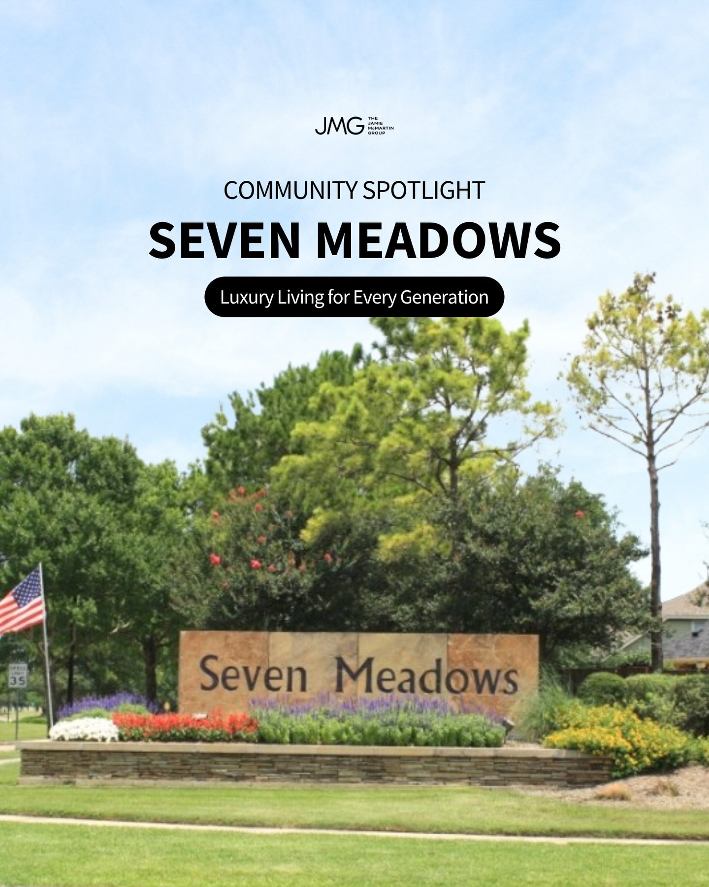 Move-in Ready Homes are waiting in Seven Meadows! 🌿⁠
⁠
Experience Seven Meadows, a vibrant Katy community offering elegance, convenience, and connection. With top-rated Katy ISD schools, resort-style amenities, and a prime location near SH 99 and We