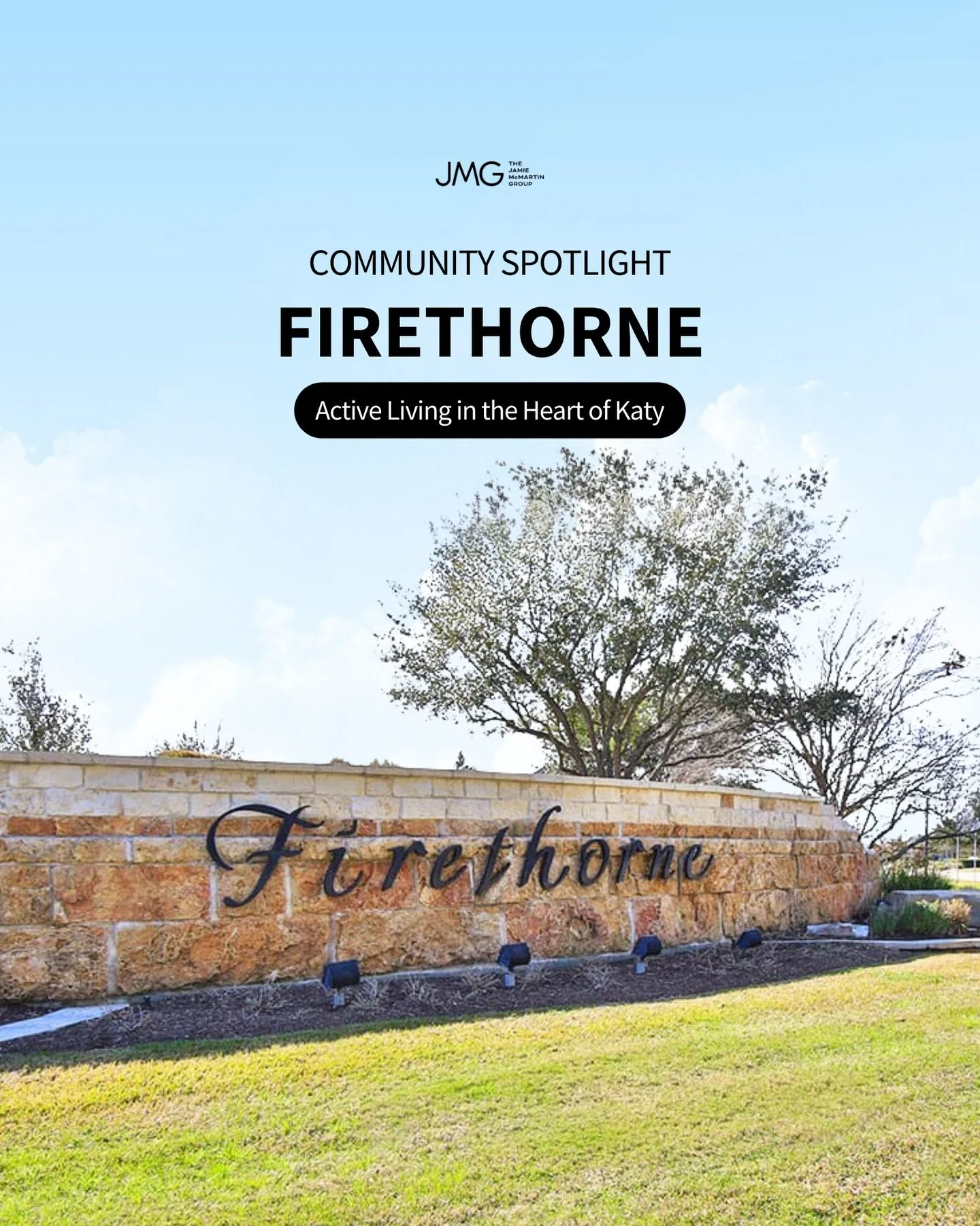 Experience Firethorne 🌿✨⁠
⁠
A master-planned Katy/Fulshear community with a prime location, top-rated schools, resort-style amenities, and beautiful homes for every stage of life. Explore why Firethorne is the perfect place to live, play, and thrive
