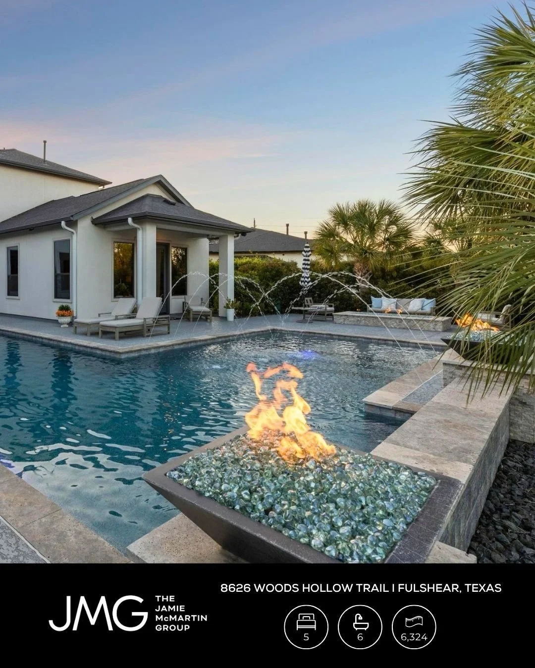 A modern estate designed for elevated living in Fulshear Run 🔥

This stunning 1-acre luxury residence blends clean architectural design with resort-style comfort. Featuring open-concept living, a chef&rsquo;s kitchen, wine room, media spaces, and a 