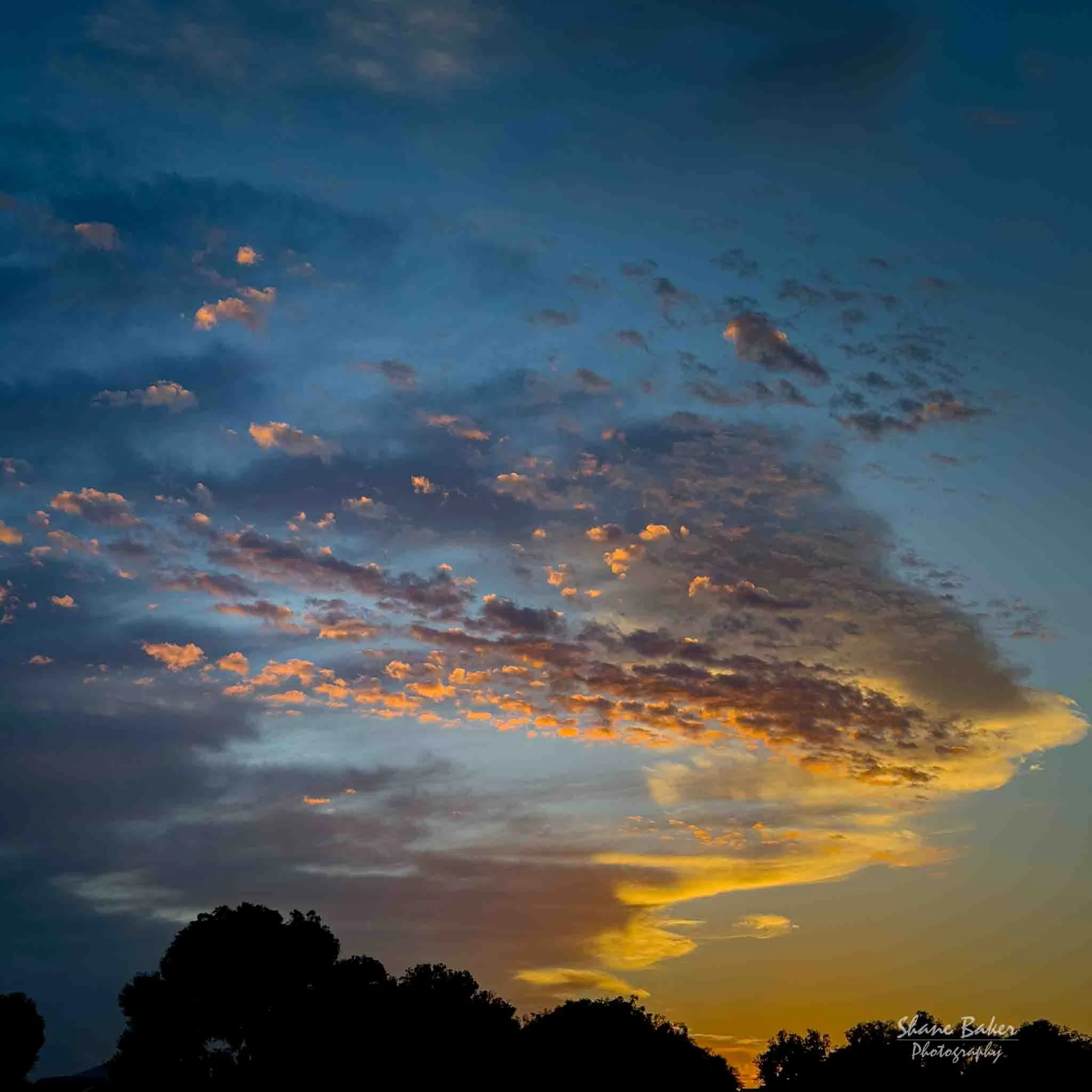 Sunrise and clouds over Ellenbrook.

Shot with an iPhone 17 in raw, and processed in LightRoom
