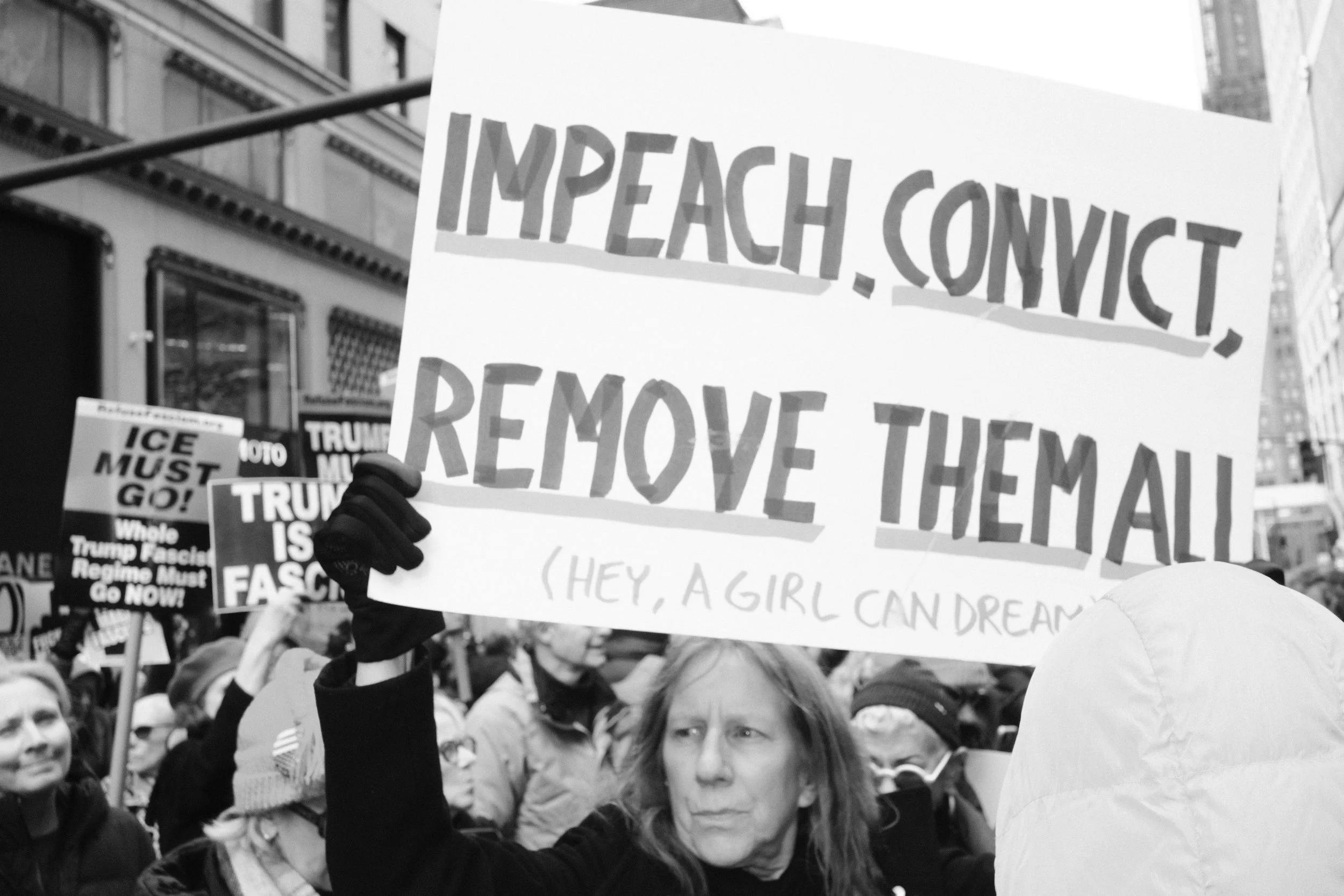 Protest at the Trump Tower