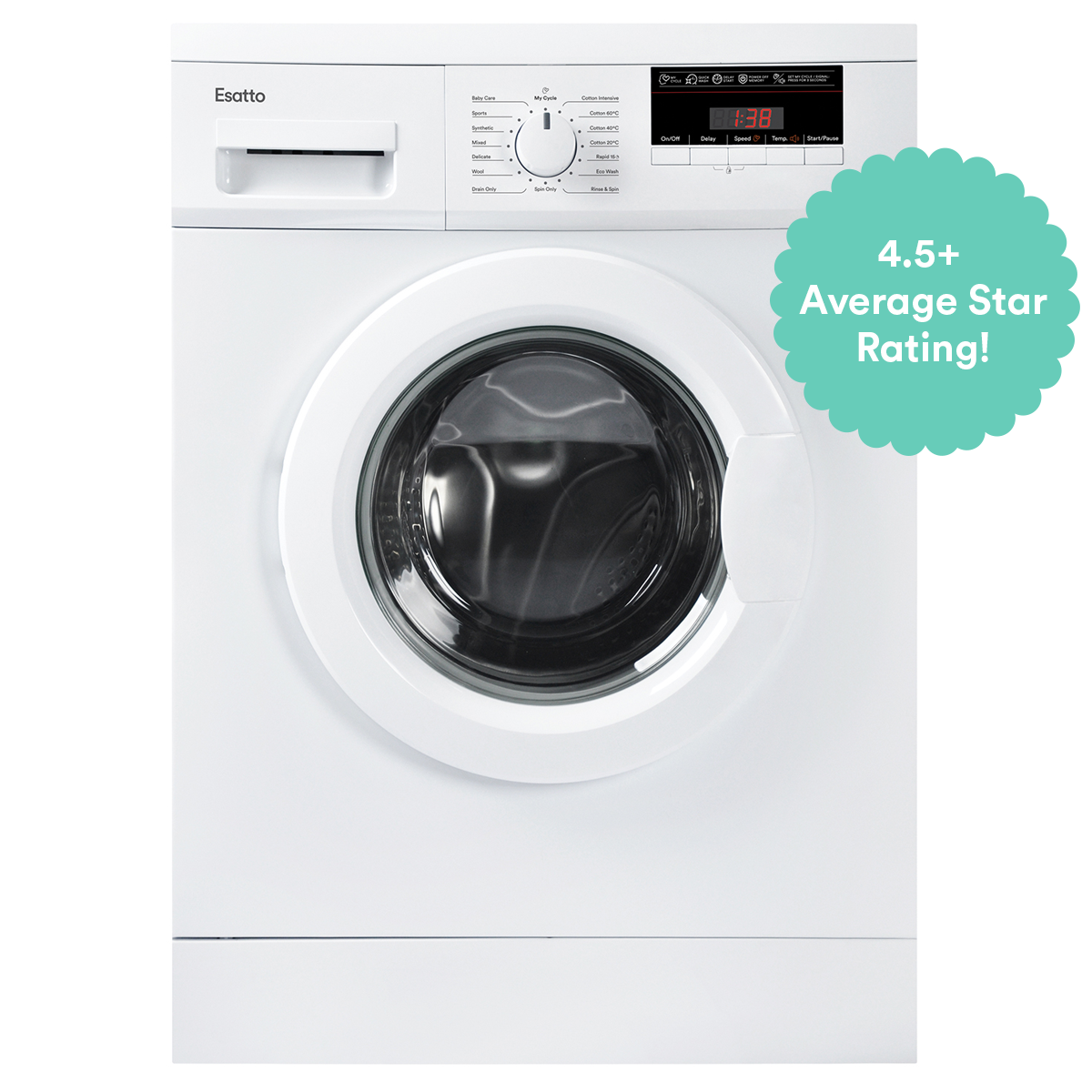 6kg Front Load Washing Machine — Esatto