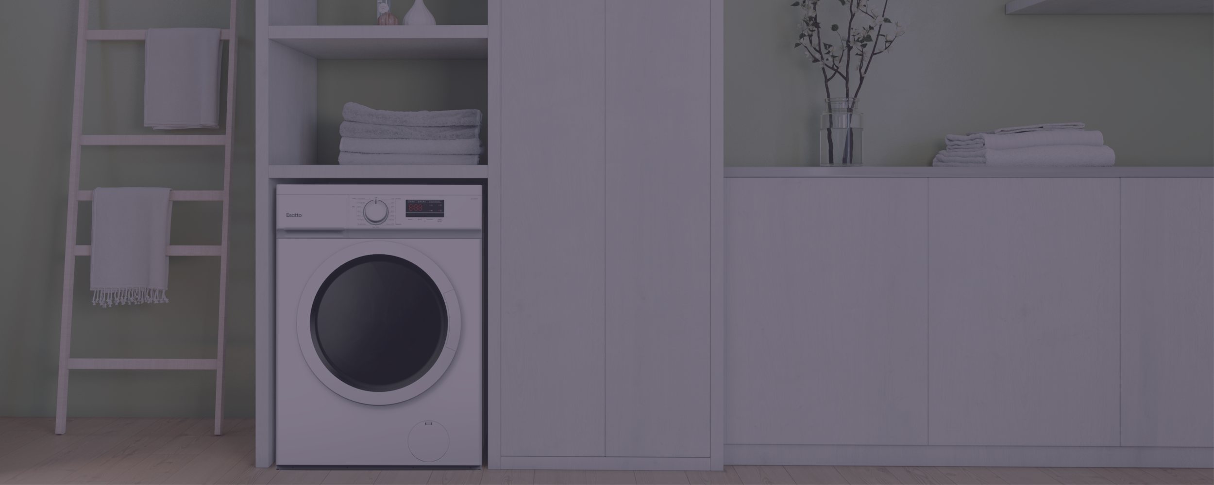 8kg Front Load Washing Machine — Esatto