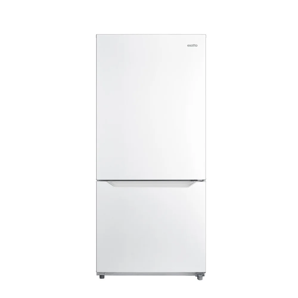 325L Bottom Mount Fridge, Stainless Steel — Esatto