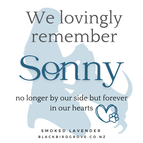 Personalised memorial candle - people and pets