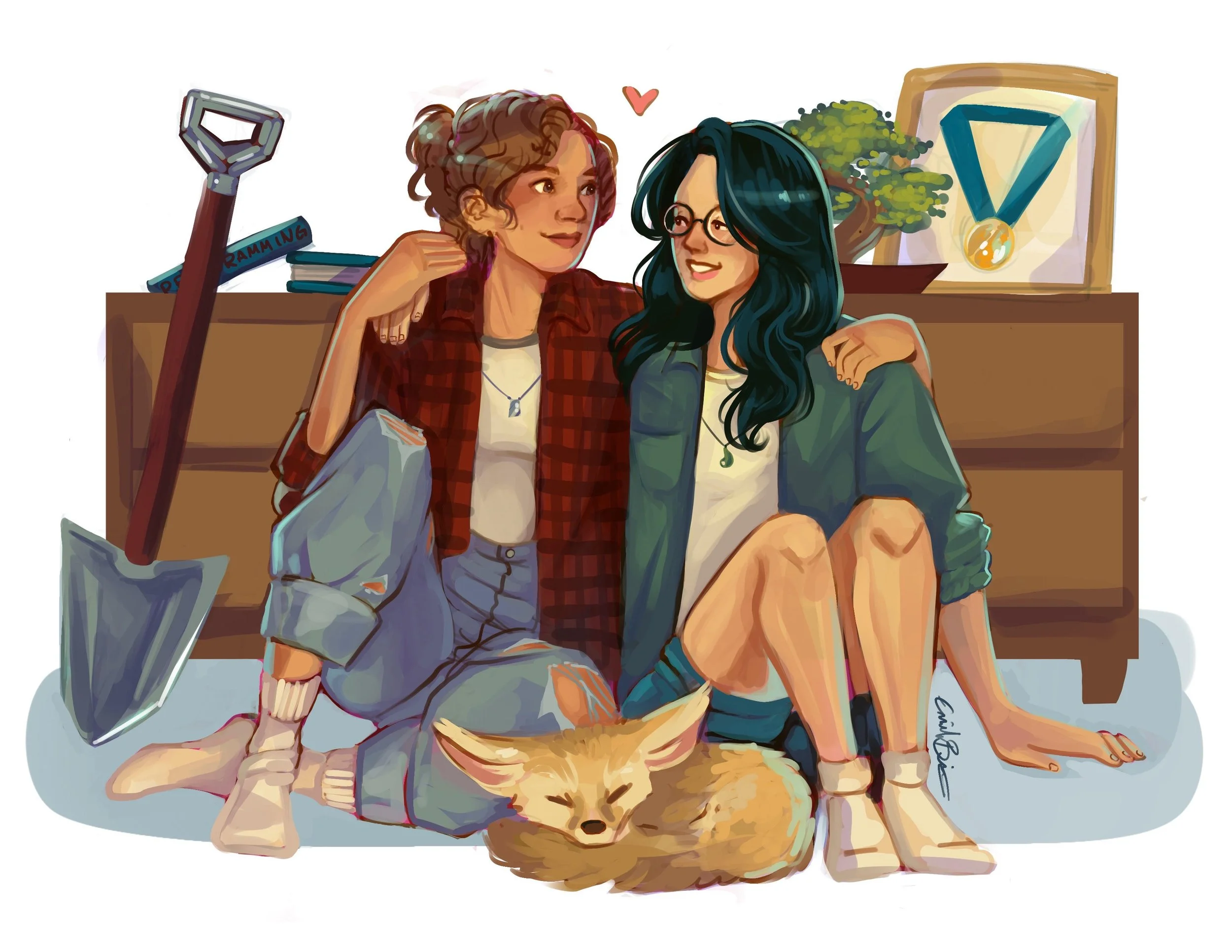 Ash, Lily, & Freya - Emily Birns