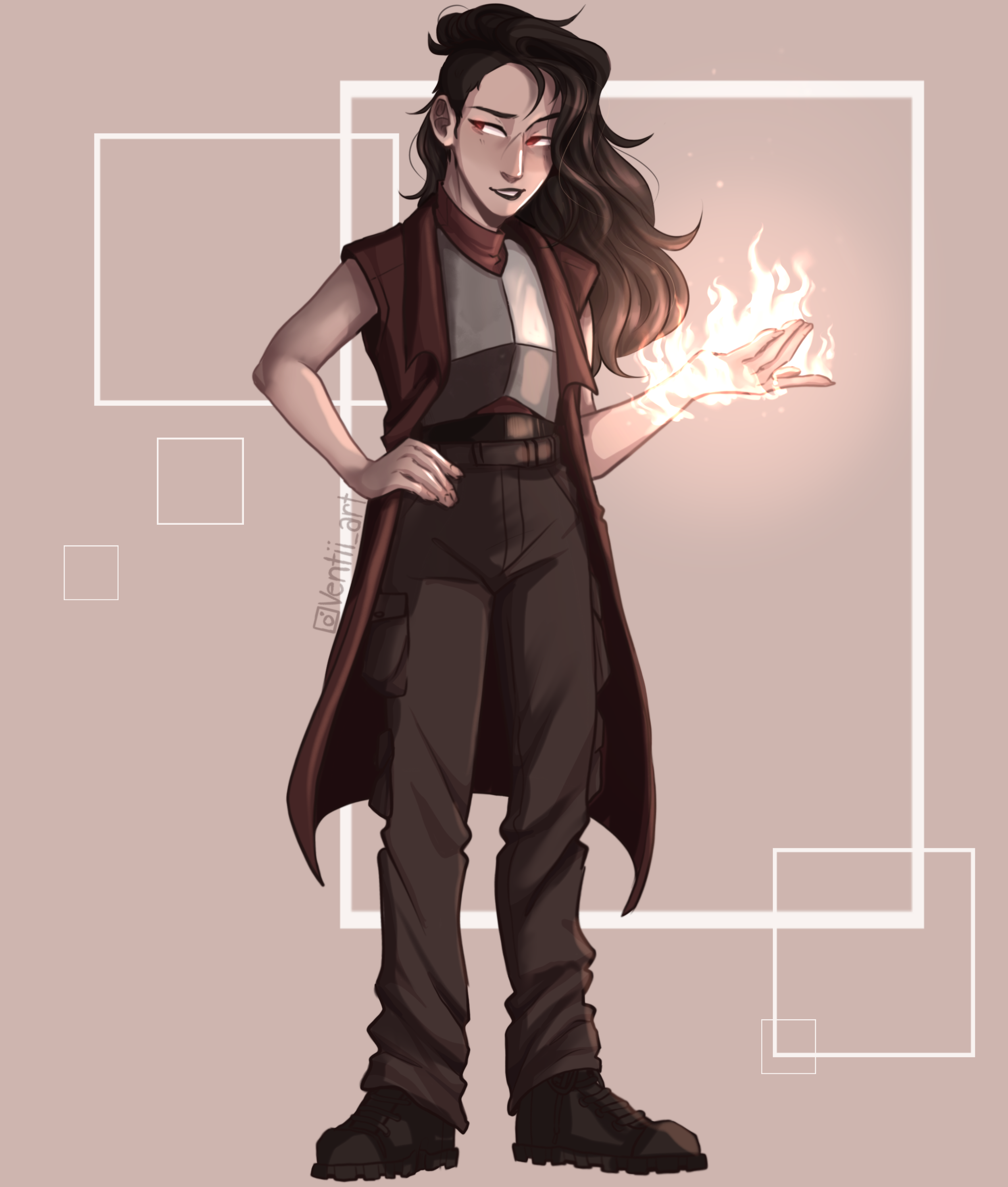 Yvonne - Ventii Art
