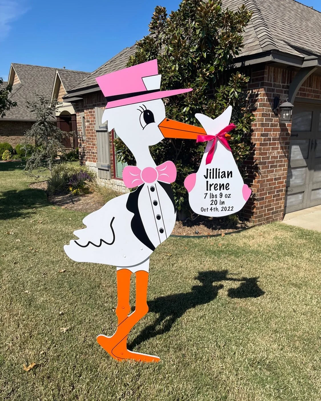 Welcome home baby Jillian 💝 #normanstorks