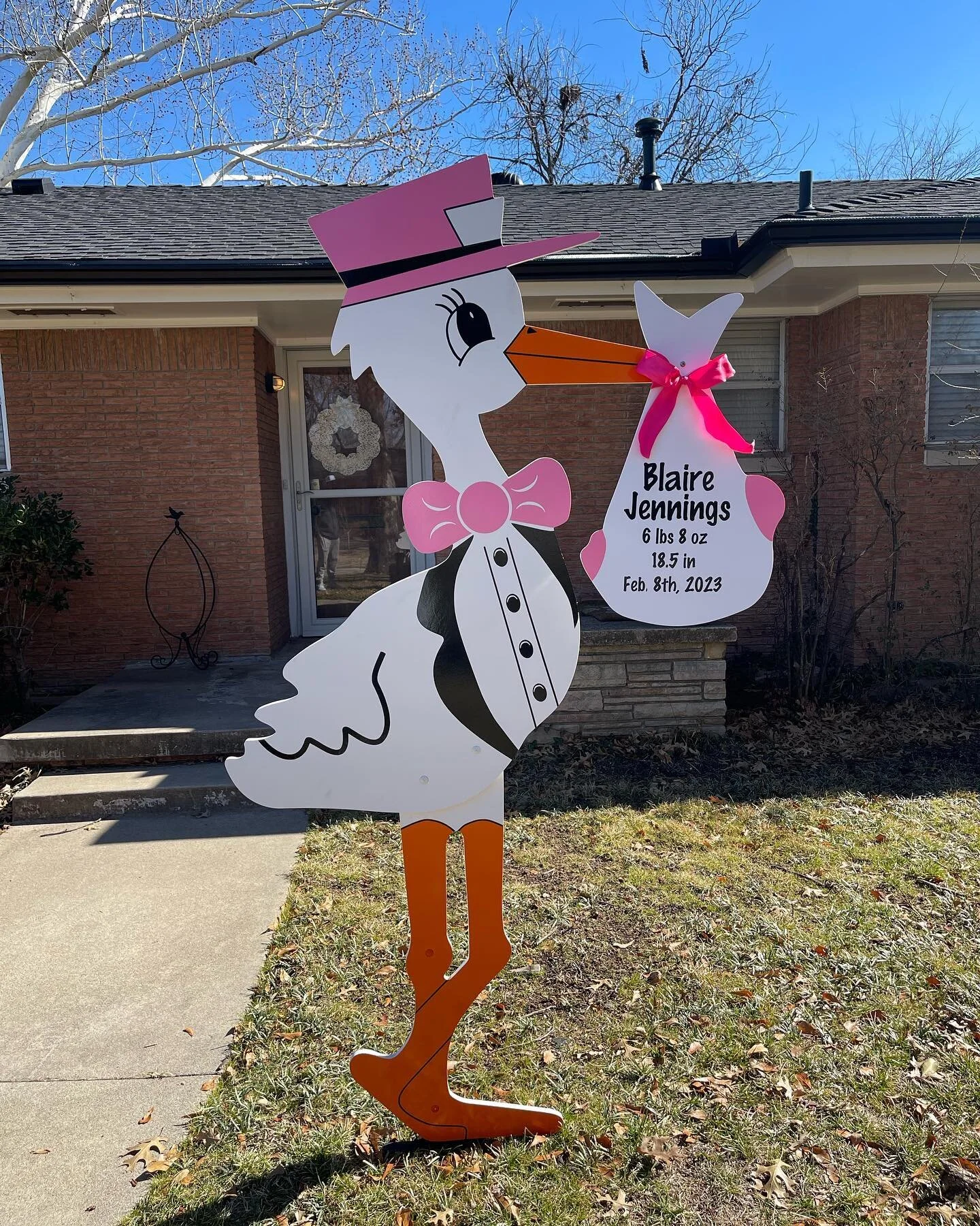 Welcome home sweet Blaire Jennings! 💕 #normanstorks