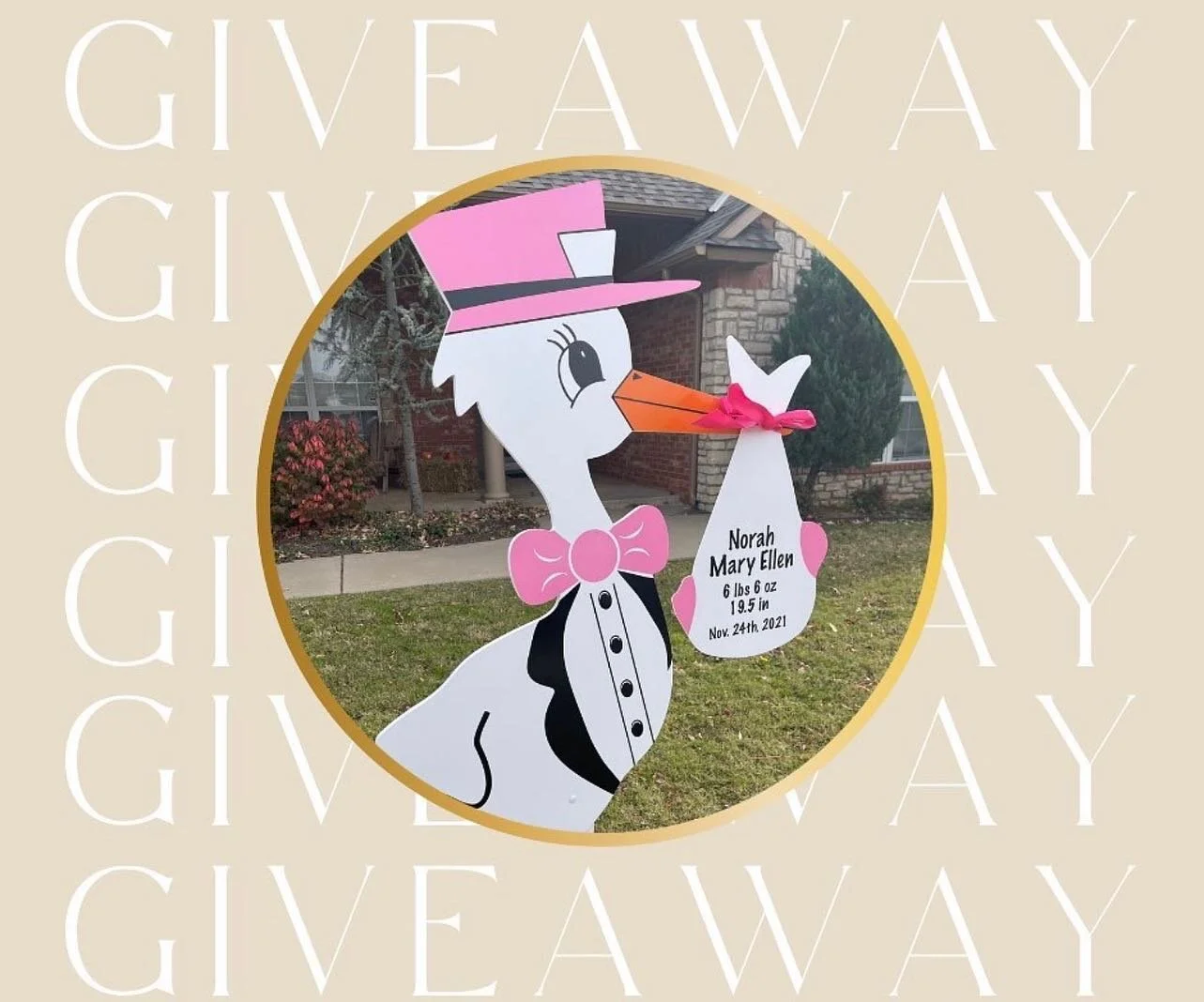 Feeling lucky? In the spirit of St. Patrick&rsquo;s day, it&rsquo;s GIVEAWAY time for one lucky expecting mama out there! Like this post and tag an expecting mother or grandmother here for their chance to win a free stork delivery (within our deliver