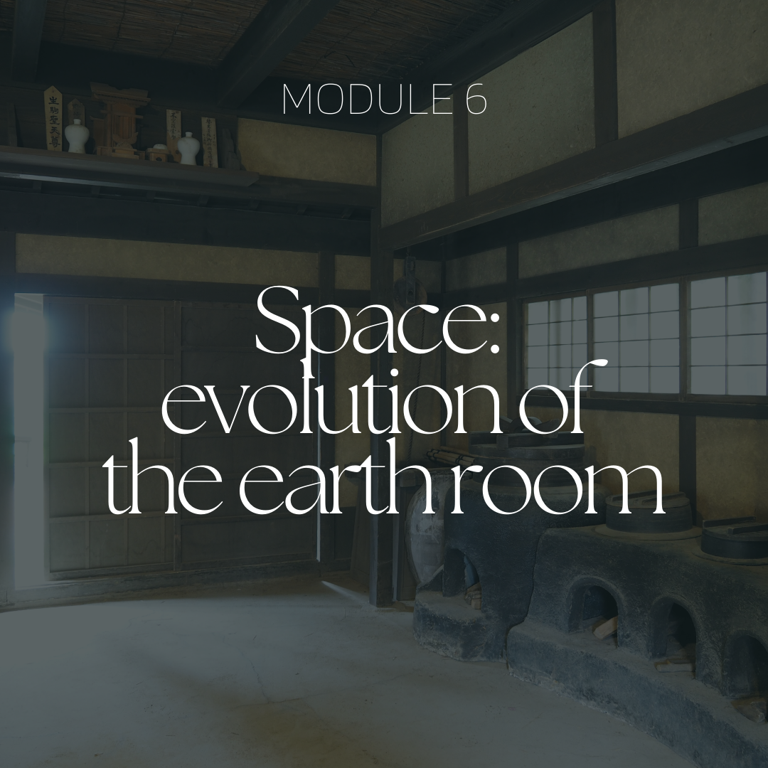 Space: evolution of the earth room