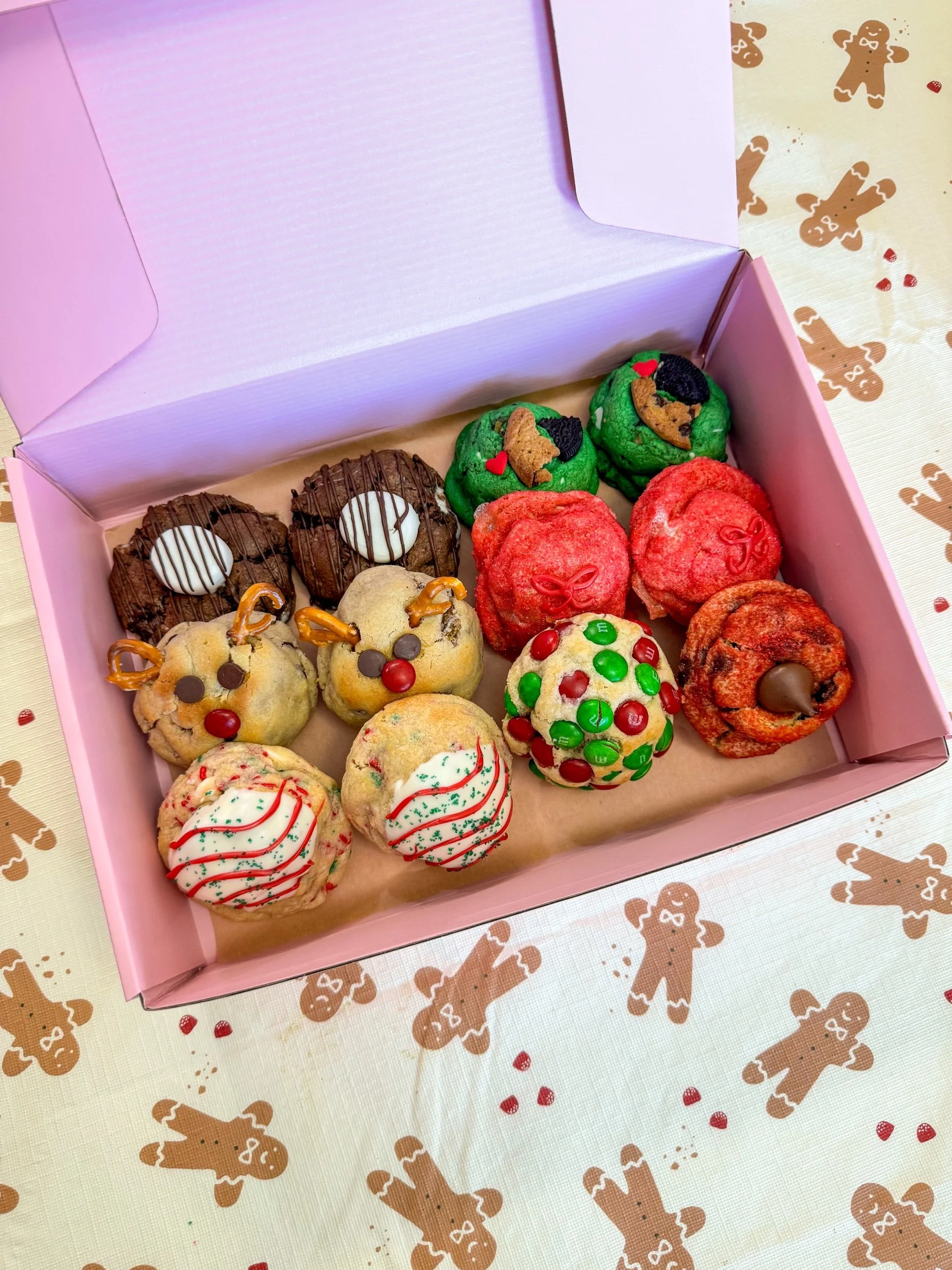 One Dozen MINI Cookie Box