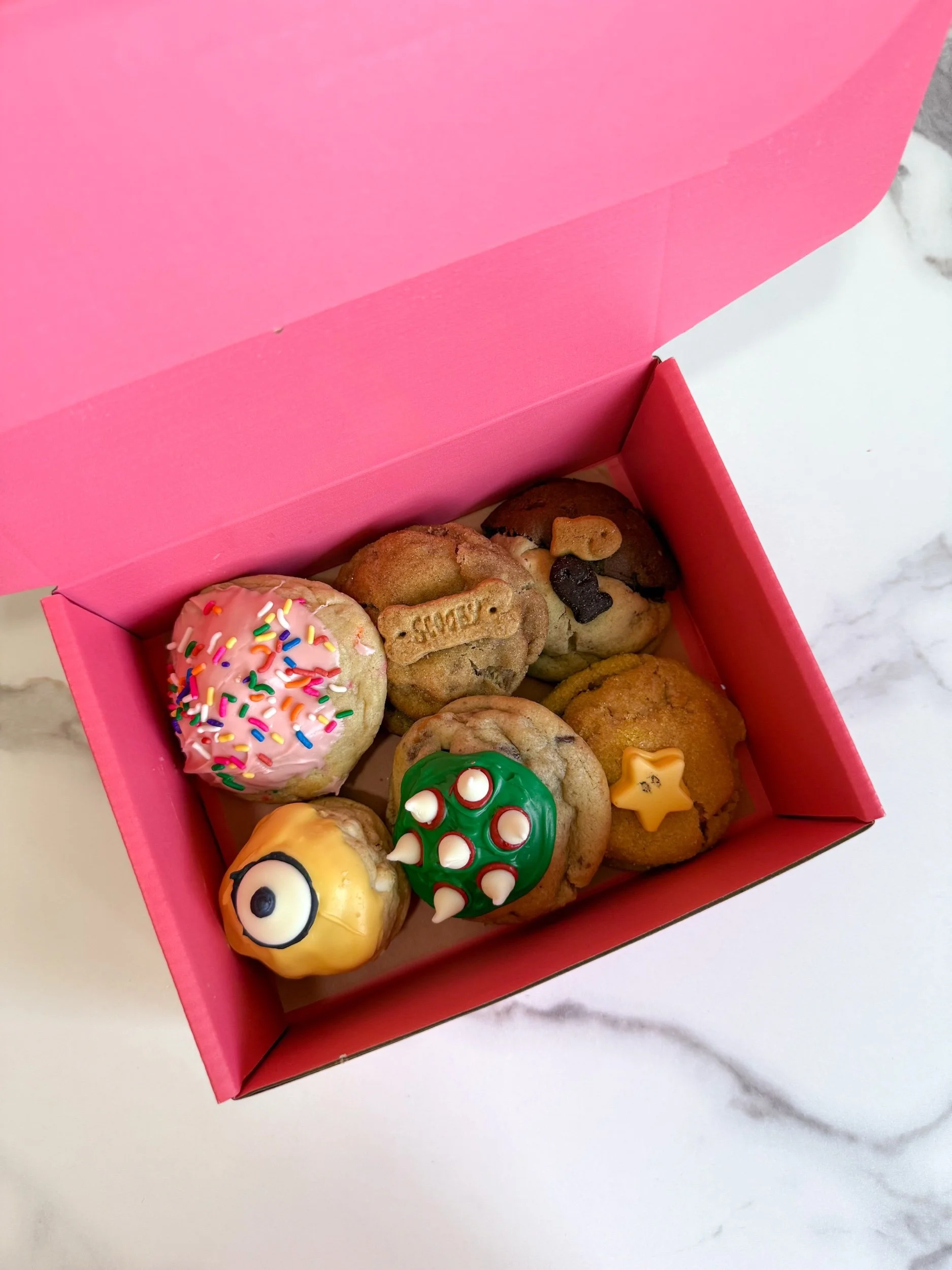Half Dozen MINI Cookie Box