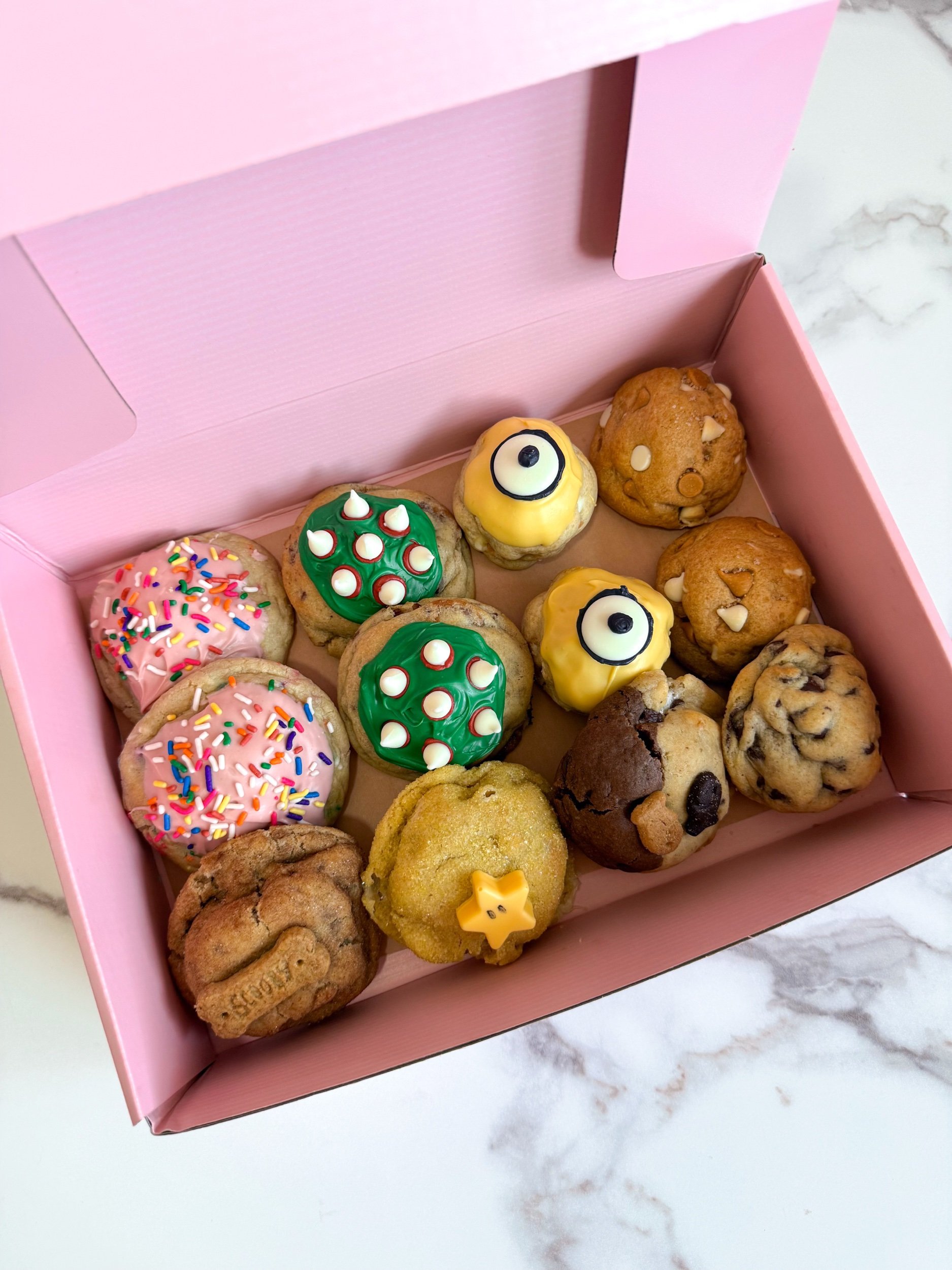 One Dozen MINI Cookie Box