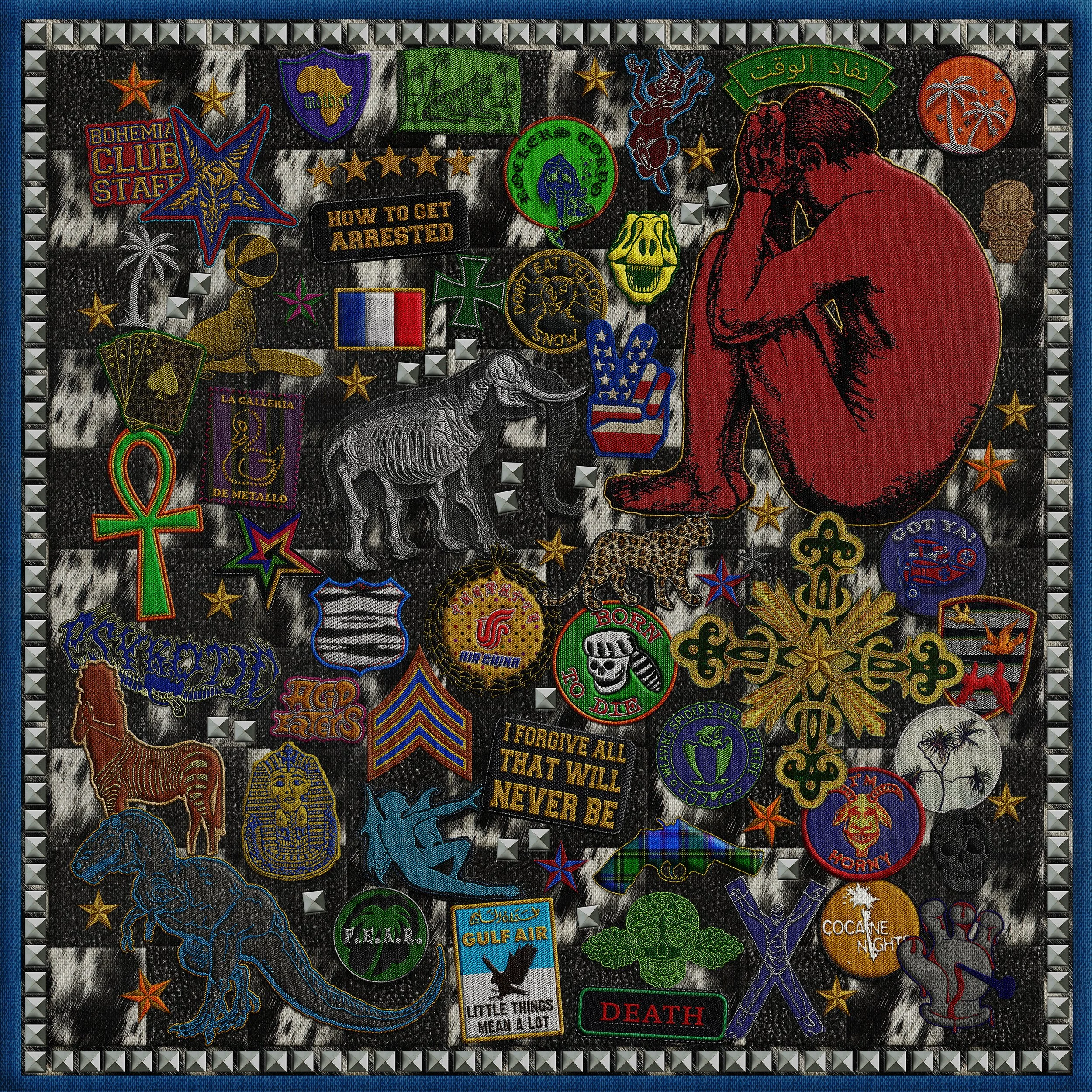 Don’t Eat Yellow Snow, 2025
Digital Tapestry, Photoshop
76x76 cm Inkjet on canvas