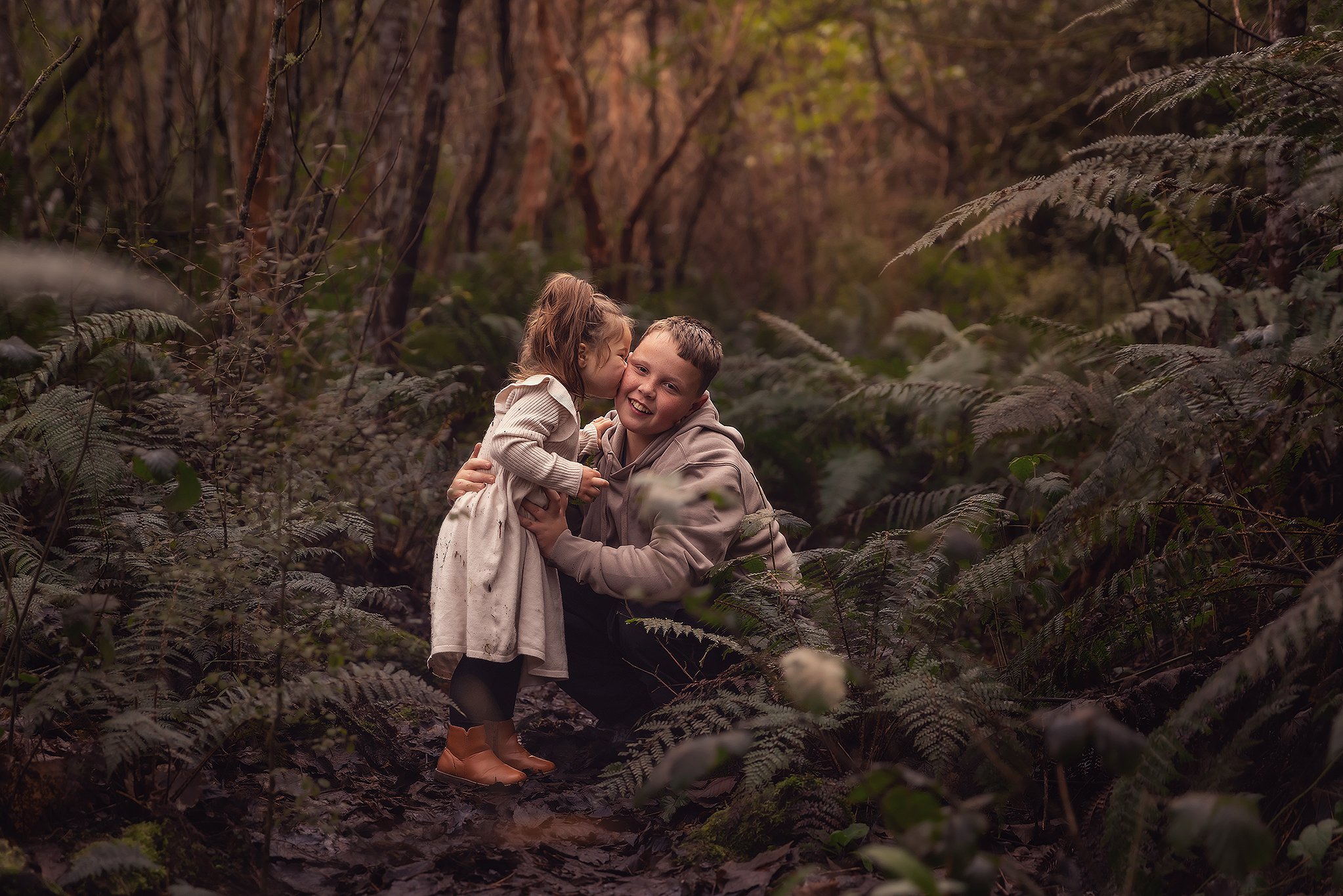 The best big brother. 
Magical little prehistoric forest.