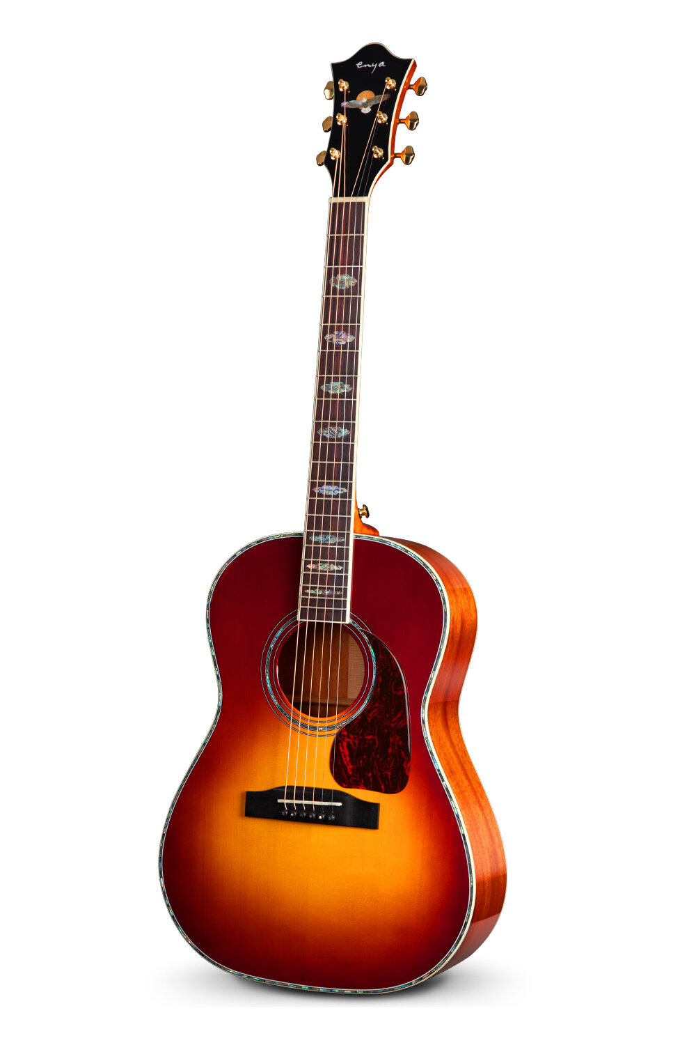 Jumbo or Mini ? You decide! - In addition to the classic 41-inch Jumbo model, we have introduced a 38-inch B model. The Mini size T05A brings a more comfortable holding feeling and it is very nice restore to the classic acoustic guitar design before the war.Bring you a relatively pure playing experience！