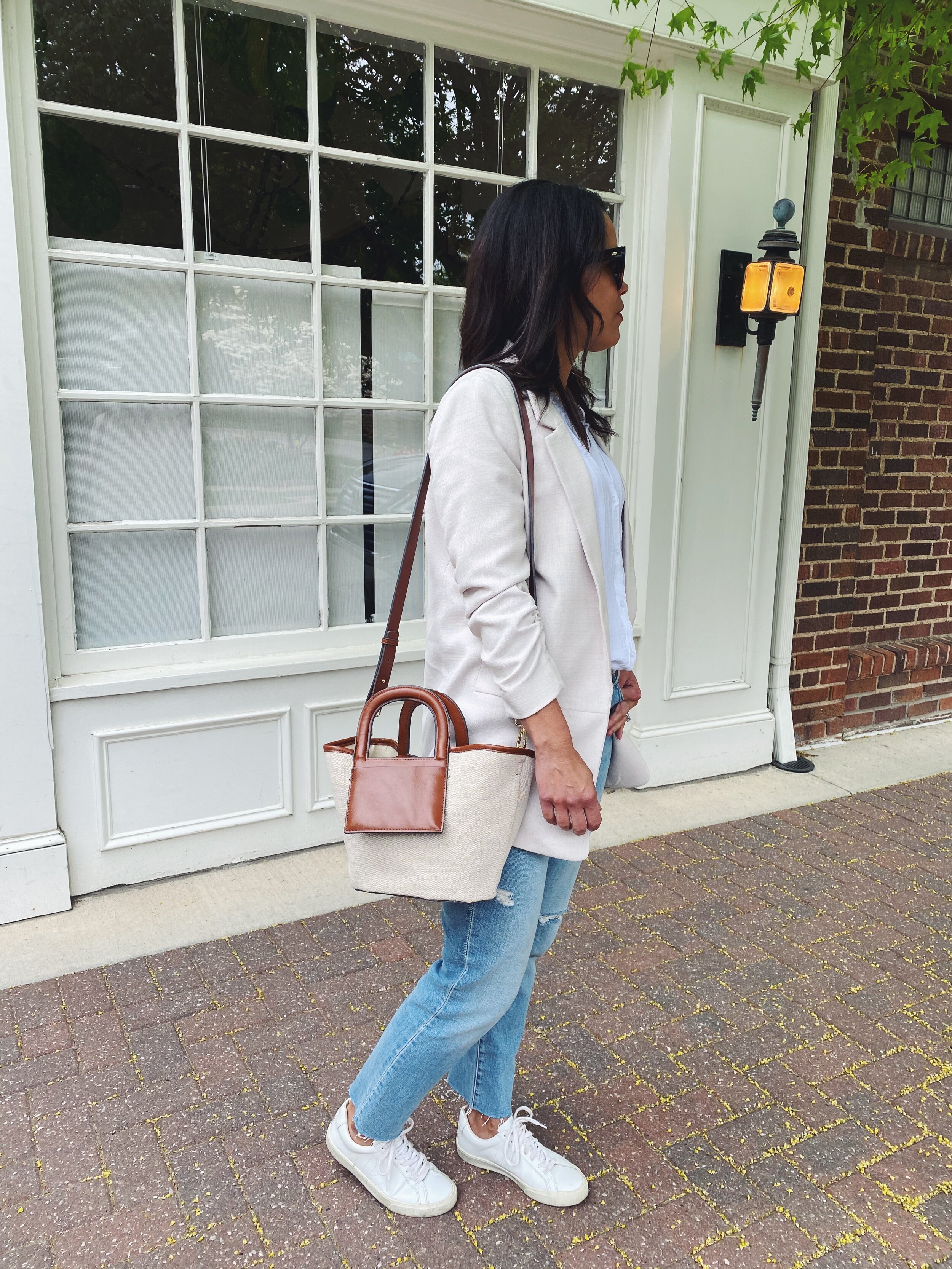 Madewell Vintage Blazer and Jeans