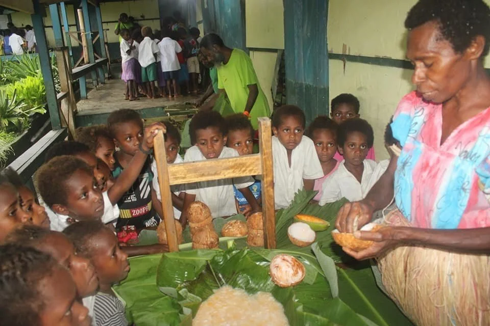 Laindua Primary of South West Bay Malekula Slow Food School challenge (March 7, 2021)