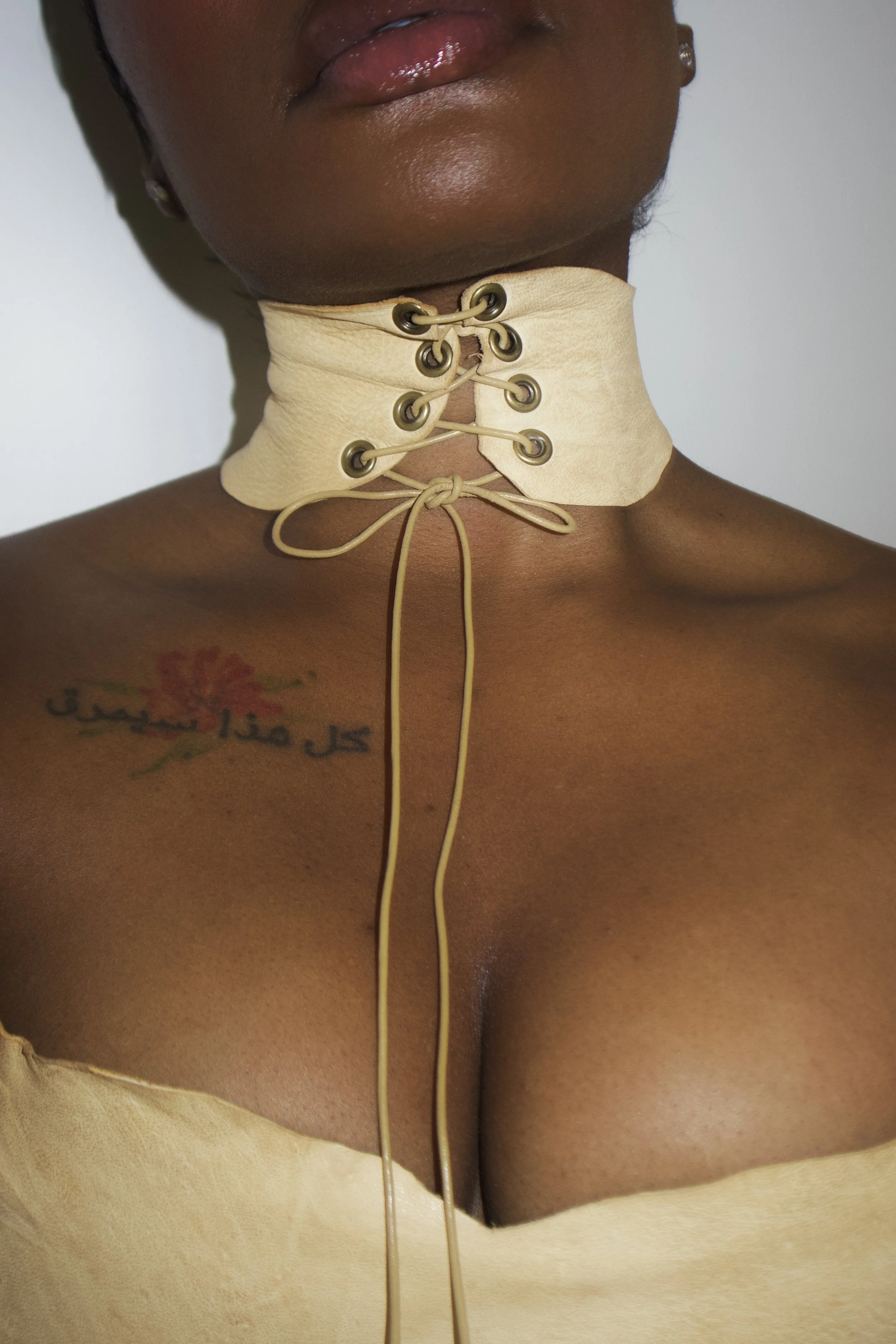 Deerskin Neck Cuff