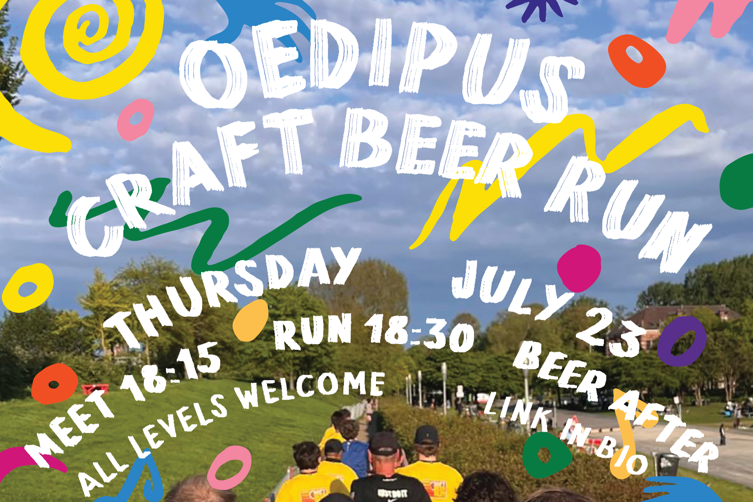 Craft Beer Run Club x Oedipus Brewing x Dam Good Run July