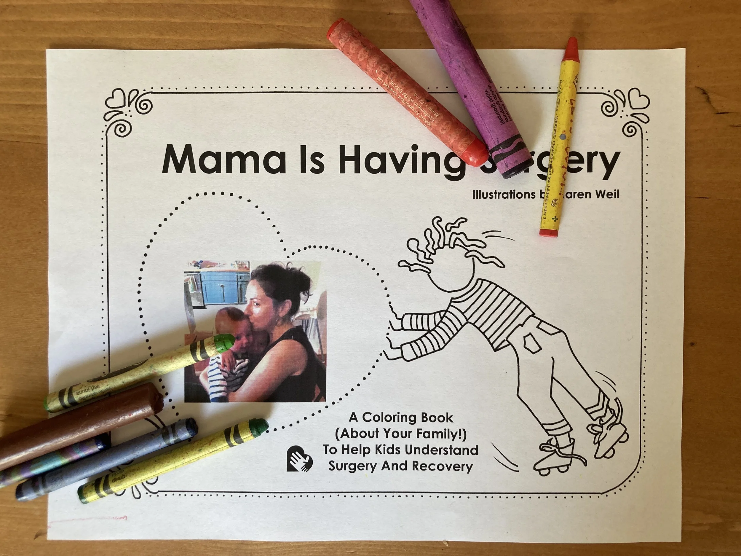 Your Customizable Coloring Book (About Your Family!)
