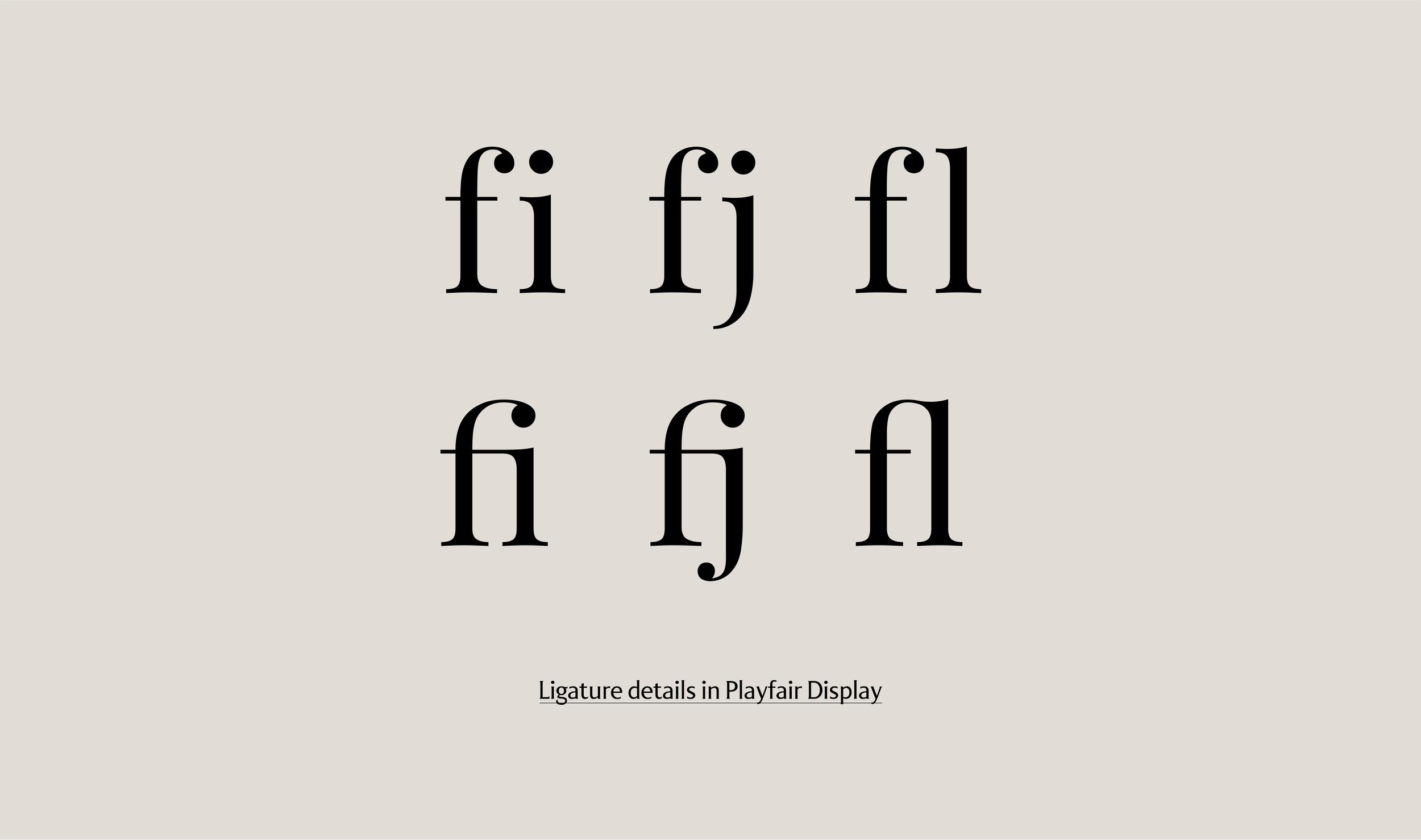 Design Definition Ligature 合字 Phil Studio