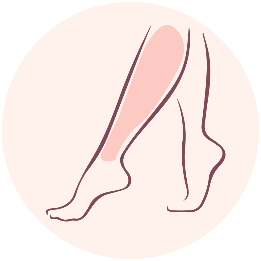 Lower leg小腿HKD$ 9850原價HKD$19700