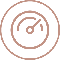 4.0cm全效探頭加熱皮膚深度達4.3mm SMAS筋膜層，刺激膠原蛋白增生，療程節省高達25%時間。