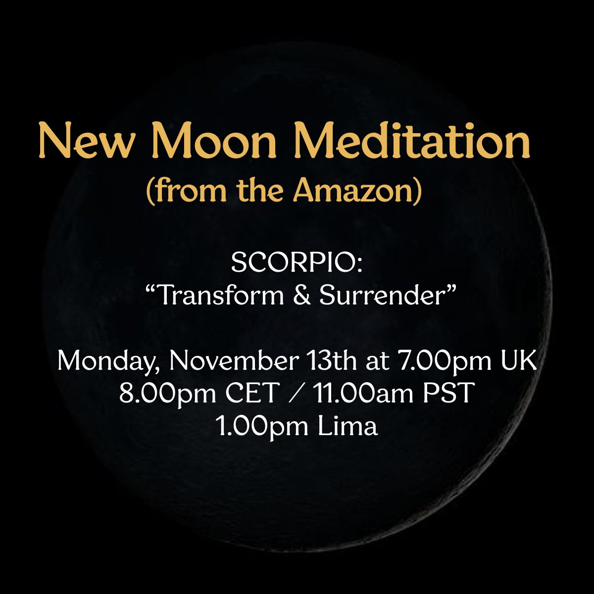 New Moon Meditation - Sagittaurius