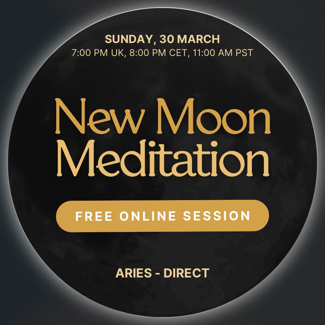 New Moon Meditation - Aries - Solar Eclipse