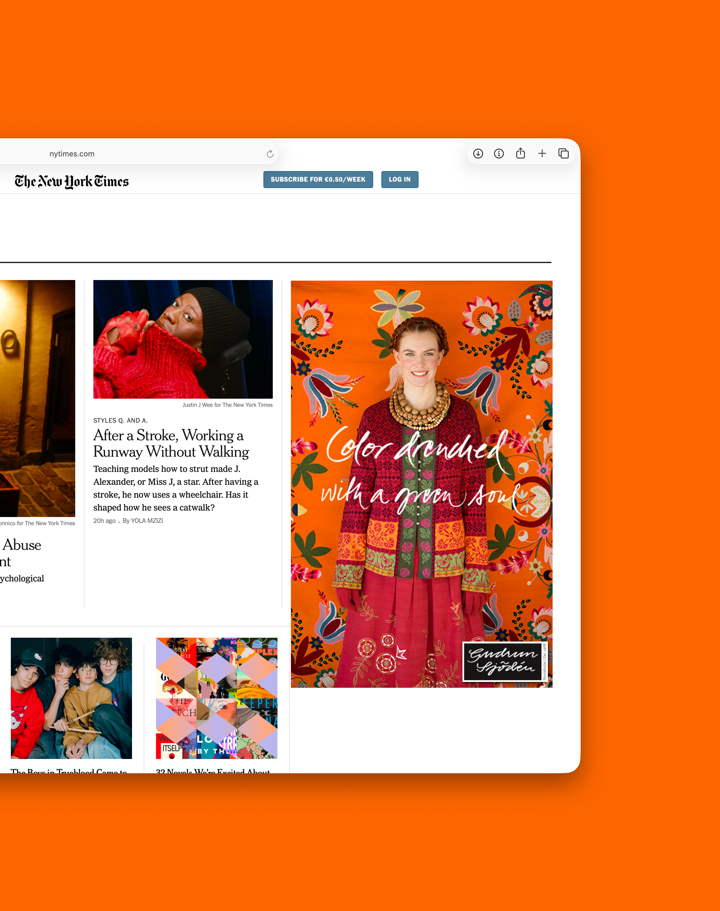 Gudrun Sjödén / Digital campaign for NYC store