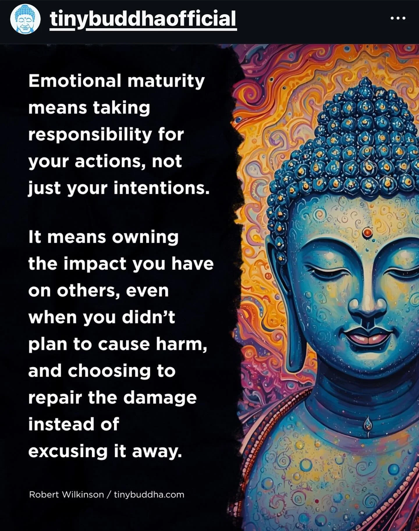 Emotional maturity isn&rsquo;t about being perfect, it&rsquo;s about being accountable. It&rsquo;s pausing to take ownership, to repair rather than defend, and to grow through awareness. That&rsquo;s where real peace begins. 💗