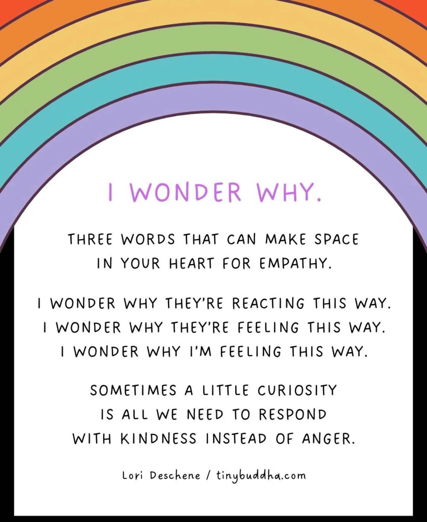 Curiosity opens the door to empathy. Instead of reacting with frustration maybe ask &ldquo;I wonder why?&rdquo; A little understanding goes a long way. 💕
