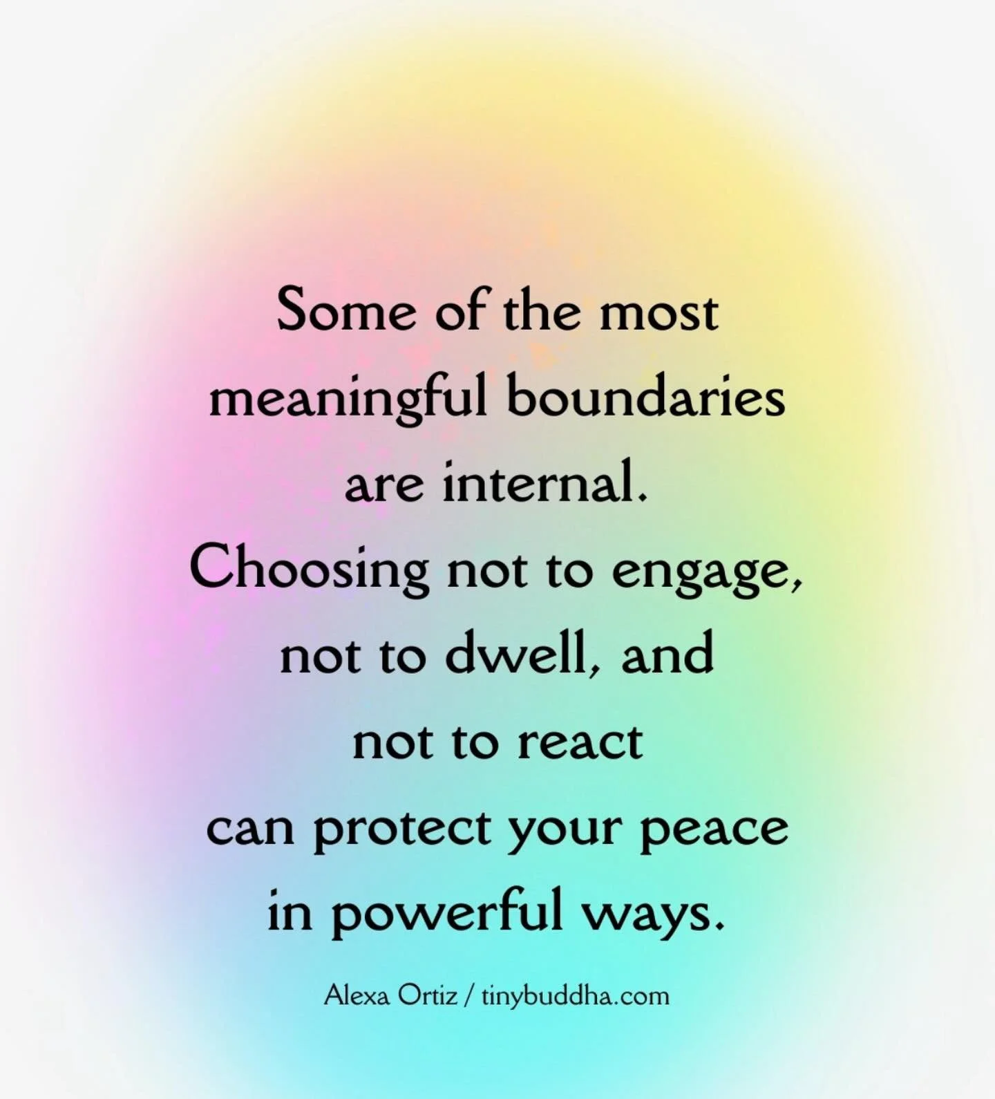 Protecting your peace doesn&rsquo;t always mean saying something&hellip;sometimes it means choosing not to. ✨