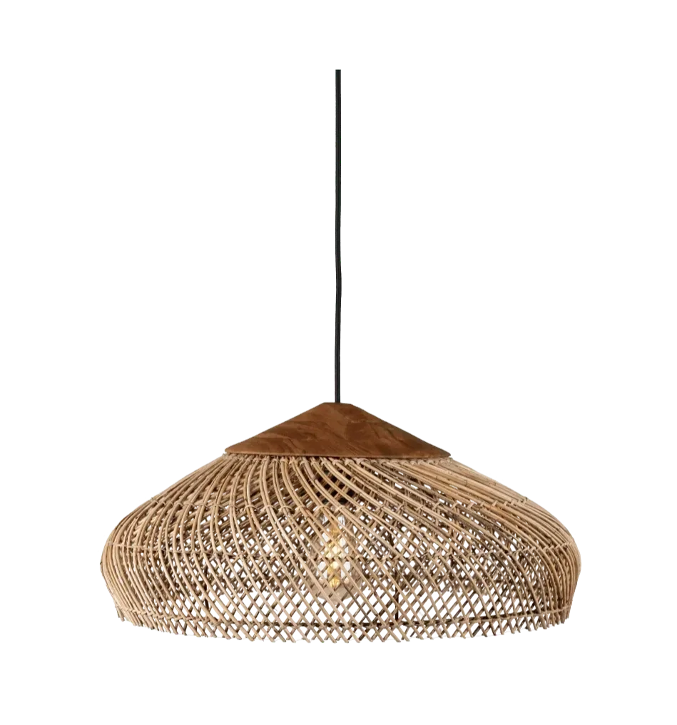 Suspension Banjo Kulit Rotin | Teck