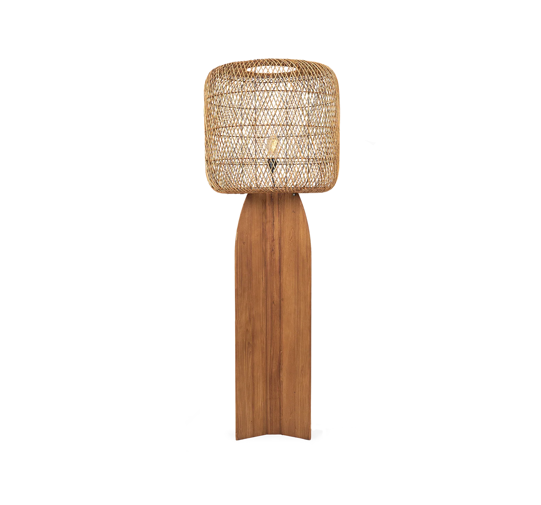 Le lampadaire Orbit | rotin