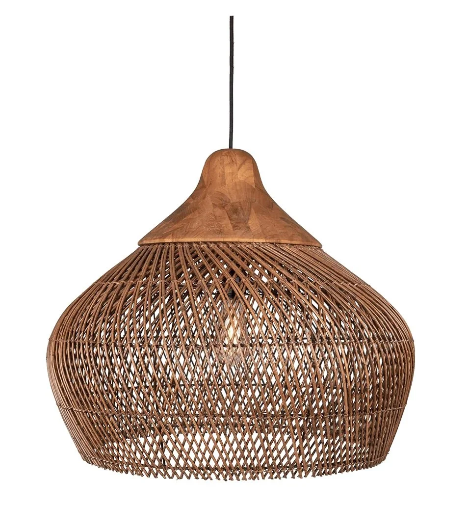 Suspension HARP Brown Rotin | Teck