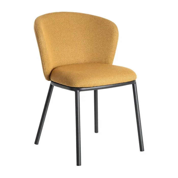 LE PACK de 2 Chaises Bilty | Moutarde